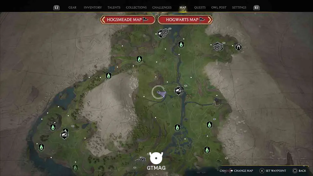 HOGWARTS VALLEY - 3 BUTTERFLIES - مکان تمام پروانهها در Hogwarts Legacy