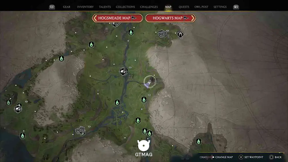 HOGWARTS VALLEY - 3 BUTTERFLIES - مکان تمام پروانهها در Hogwarts Legacy