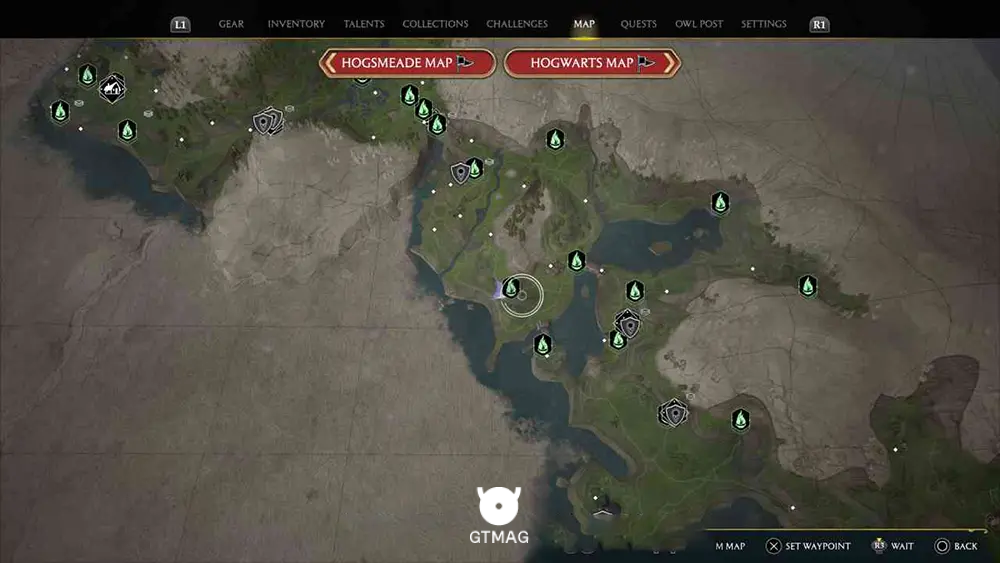 POIDSEAR COAST - 2 BUTTERFLIES - مکان تمام پروانهها در Hogwarts Legacy