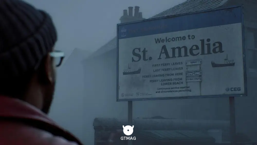تصویری از  st amelia  شهری که داستان silent hill townfall در اون روایت میشه