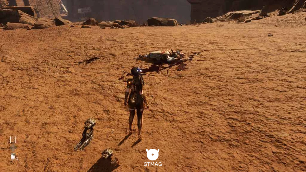 SENTINEL 82’S REPORT MEMORY STICK - موقعیت Collectibleهای Wasteland در استلار بلید - Stellar Blade