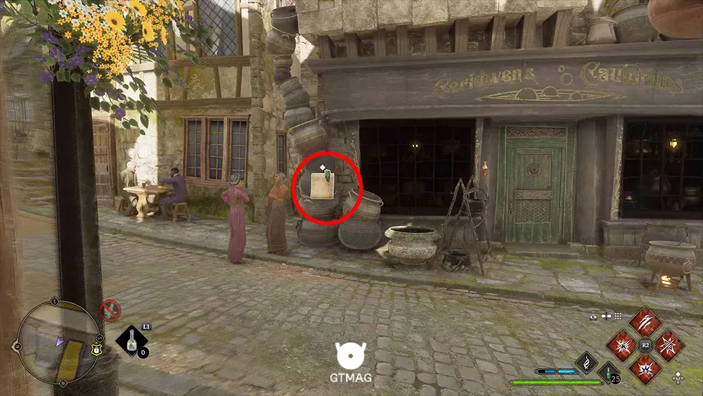 Hogsmeade - تمام مکانهای Field Guide Pages در Hogwarts Legacy