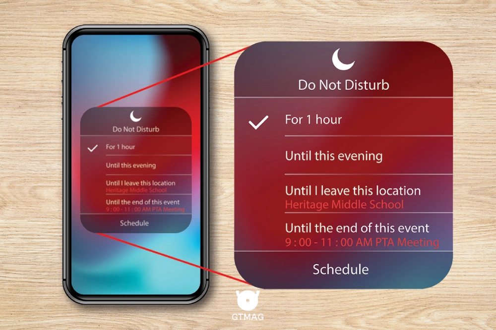 Do Not Disturb mobile