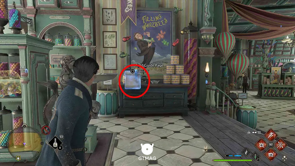 Hogsmeade - تمام مکانهای Field Guide Pages در Hogwarts Legacy