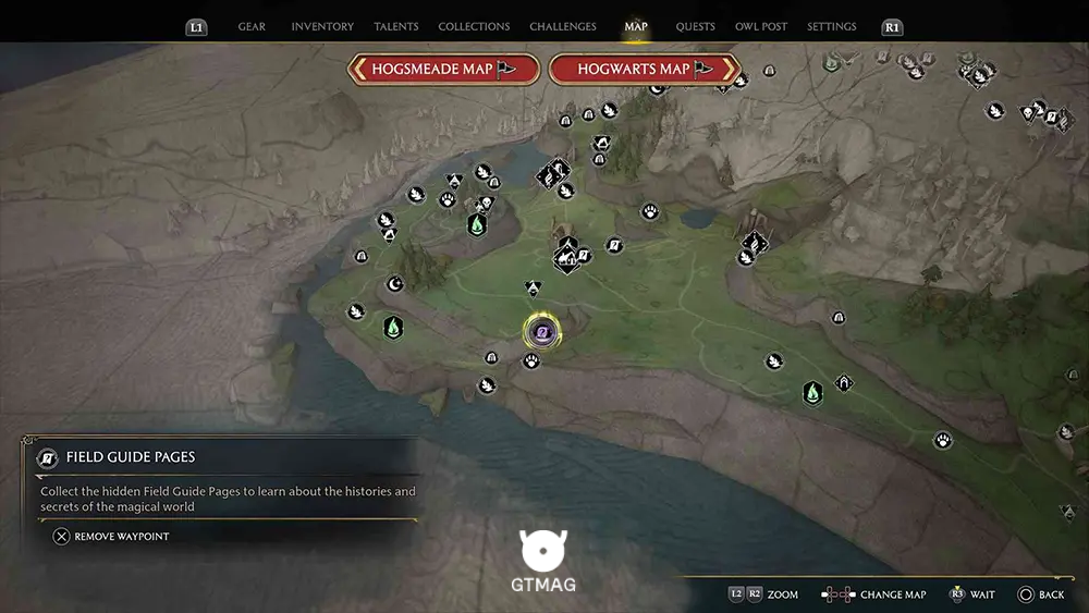 The Highlands - Feldcroft Region - تمام مکانهای Field Guide Pages در Hogwarts Legacy