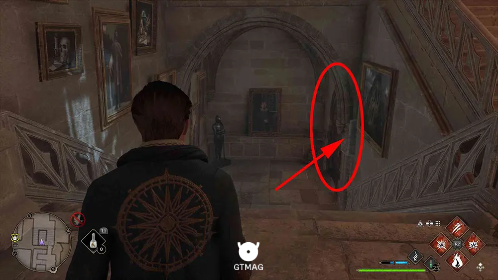 Hogwarts - The Bell Tower Wing - تمام مکانهای Field Guide Pages در Hogwarts Legacy