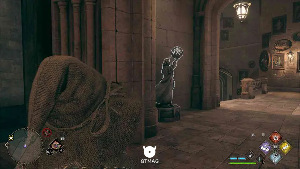 Hogwarts - The Grand Staircase - تمام مکانهای Field Guide Pages در Hogwarts Legacy