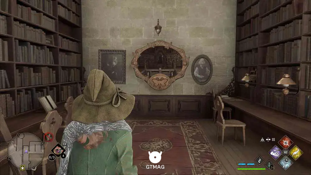 Hogwarts - The Library Annex - تمام مکانهای Field Guide Pages در Hogwarts Legacy