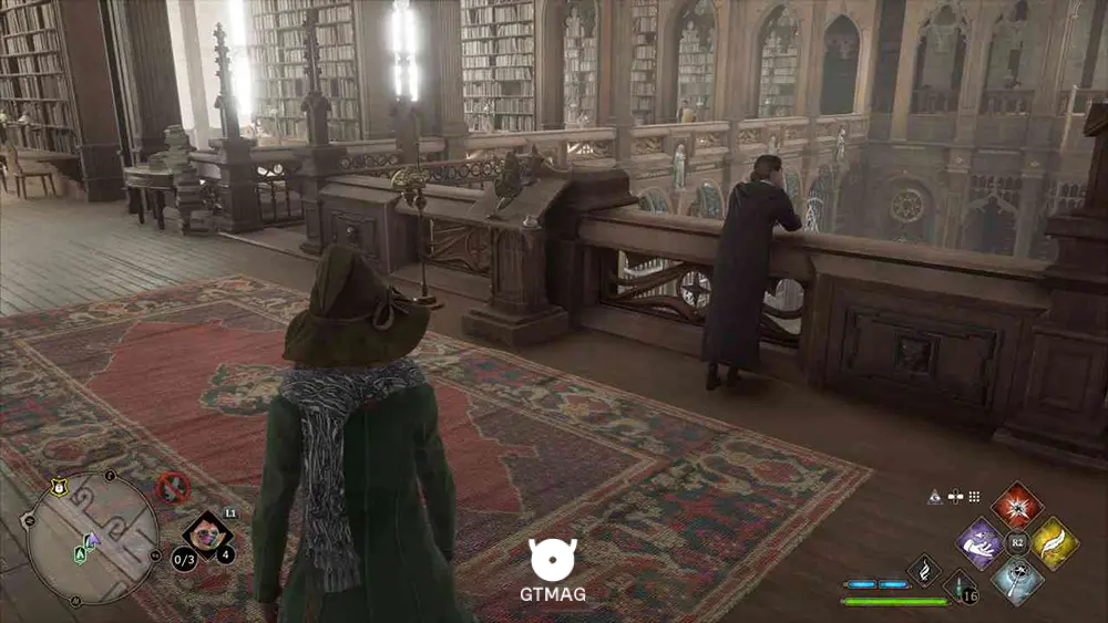 Hogwarts - The Library Annex - تمام مکانهای Field Guide Pages در Hogwarts Legacy