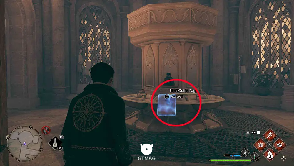 Hogwarts - The Great Hall - تمام مکانهای Field Guide Pages در Hogwarts Legacy