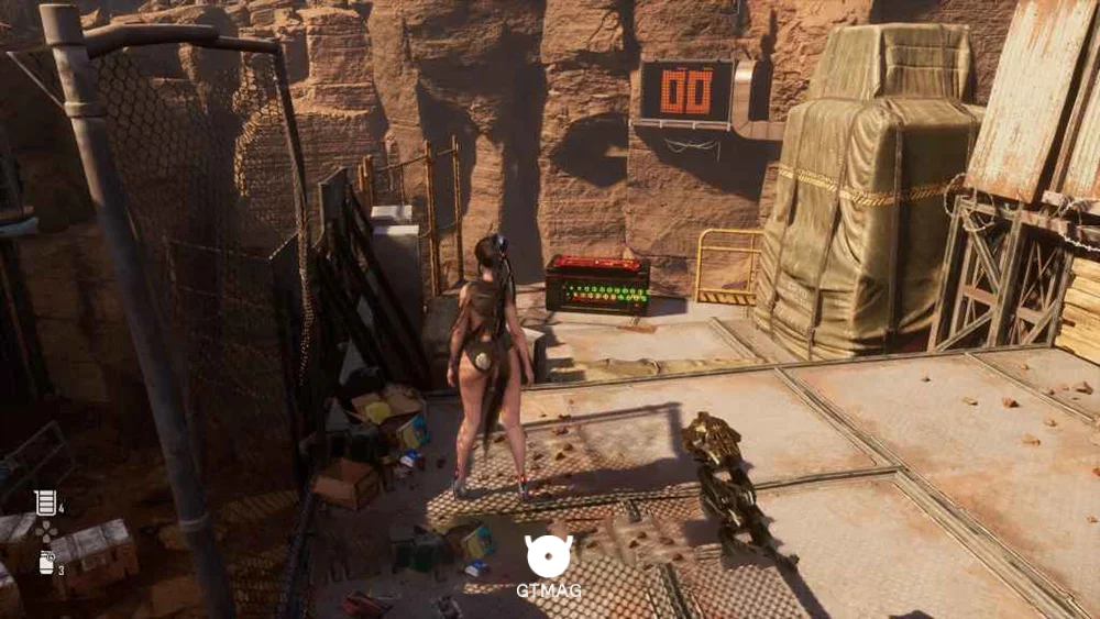 BOX .33 / CYBER MAGICIAN NANO SUIT - موقعیت Collectibleهای Wasteland در استلار بلید - Stellar Blade