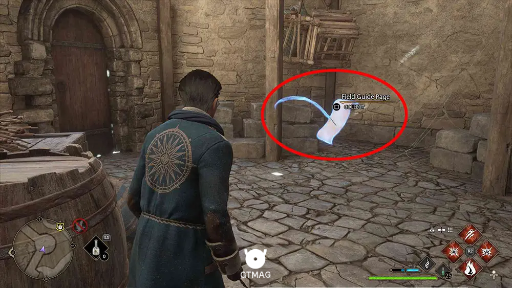Hogwarts - The Bell Tower Wing - تمام مکانهای Field Guide Pages در Hogwarts Legacy