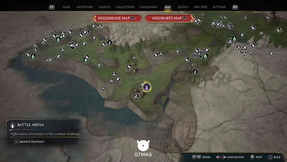 میدان نبرد FELDCROFT - تمام مکان&zwnj;های Battle Arena در هاگوارتز لگسی - Hogwarts Legacy