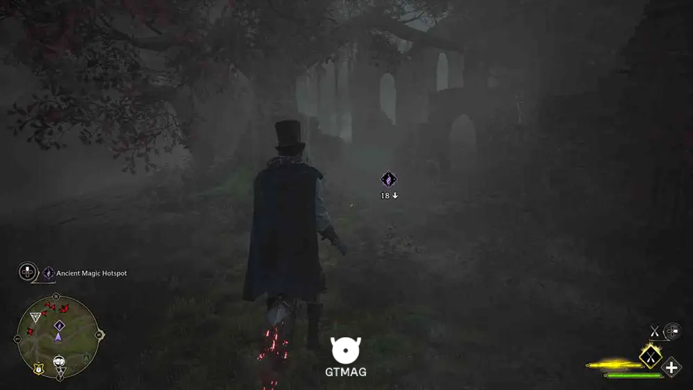 FORBIDDEN FOREST - تمام مکانهای جادوی باستانی -Ancient Magic Hotspot - در Hogwarts Legacy