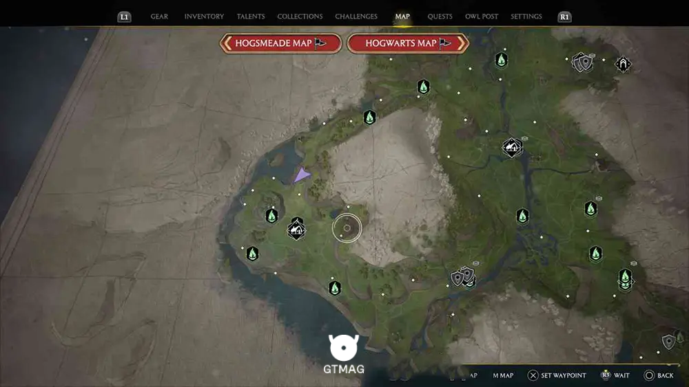 FELDCROFT REGION - تمام مکانهای جادوی باستانی -Ancient Magic Hotspot - در Hogwarts Legacy