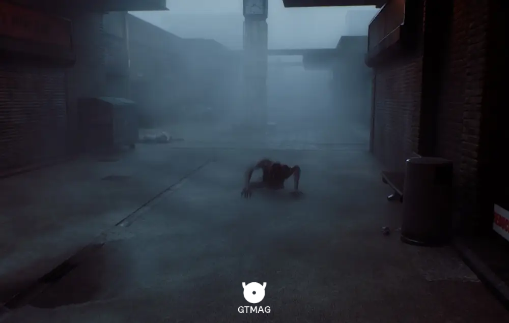 تصویری از مواجهه با دشمنان از زاویه دید اول شخص در بازی silent hill townfall