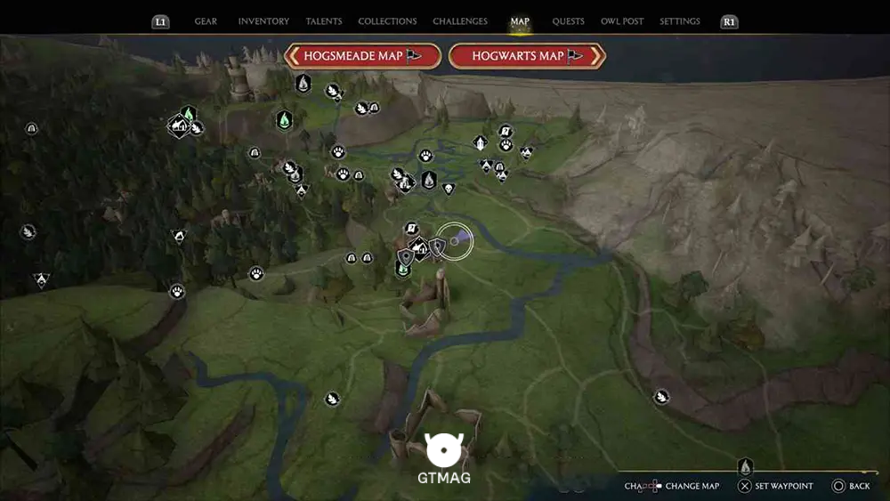 HOGSMEADE VALLEY - موقعیت تمام بالون ها در هاگوارتز لگسی - Hogwarts Legacy