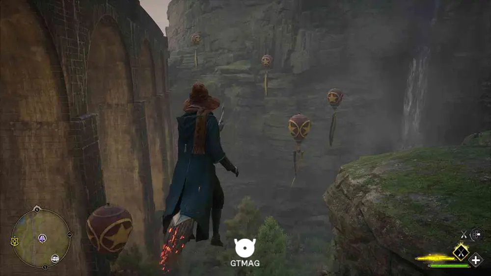 SOUTH HOGWARTS REGION - موقعیت تمام بالون ها در هاگوارتز لگسی - Hogwarts Legacy
