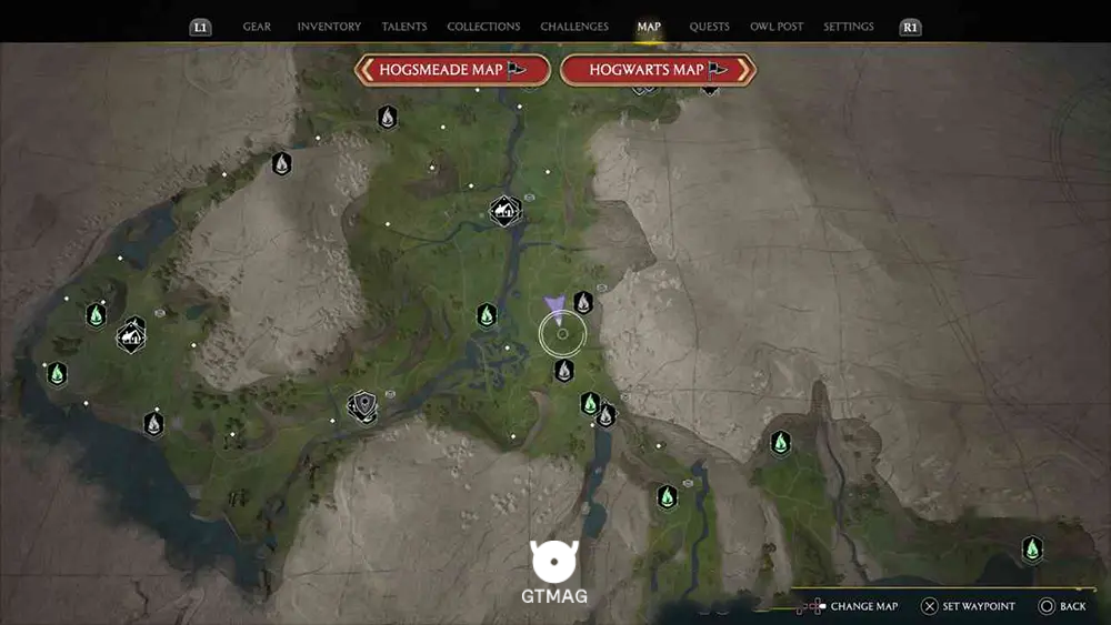 HOGWARTS VALLEY - موقعیت تمام بالون ها در هاگوارتز لگسی - Hogwarts Legacy