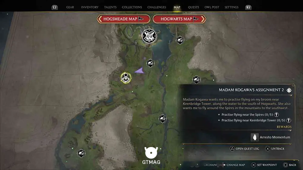 HOGWARTS VALLEY - موقعیت تمام بالون ها در هاگوارتز لگسی - Hogwarts Legacy