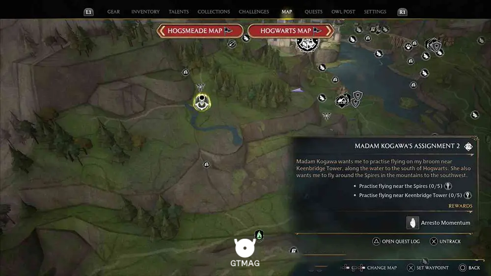 HOGWARTS VALLEY - موقعیت تمام بالون ها در هاگوارتز لگسی - Hogwarts Legacy