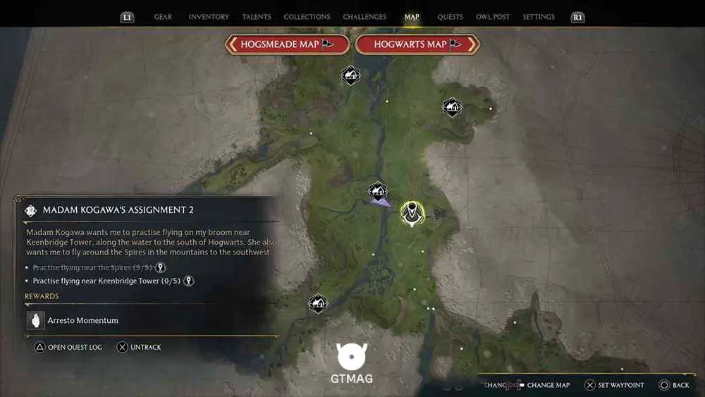 HOGWARTS VALLEY - موقعیت تمام بالون ها در هاگوارتز لگسی - Hogwarts Legacy