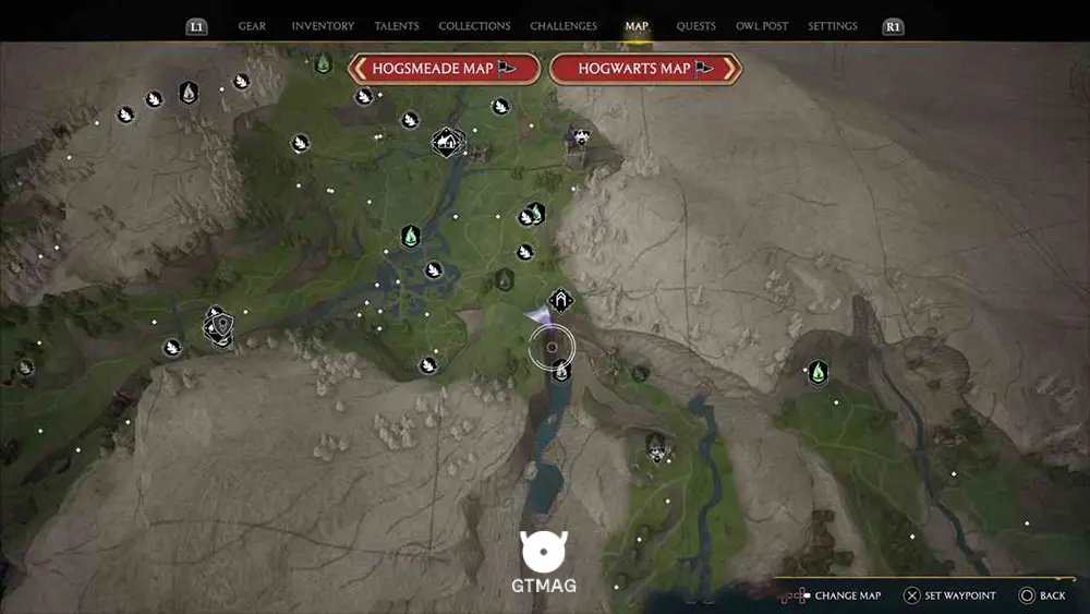 COASTAL CAVERN - موقعیت تمام بالون ها در هاگوارتز لگسی - Hogwarts Legacy