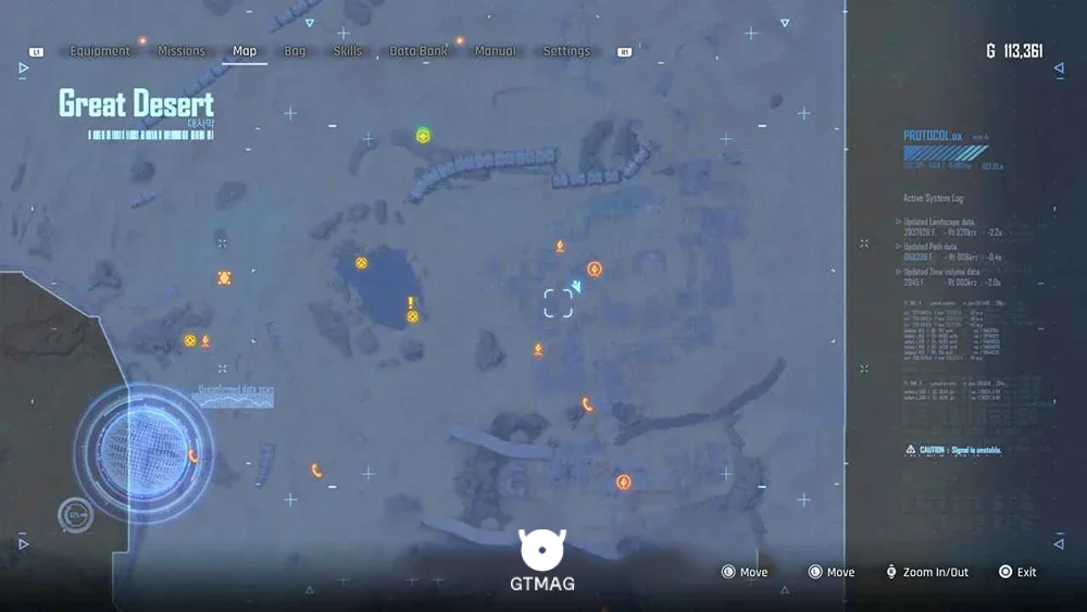 BETA CORE UPGRADE MATERIAL .2 - مکان کالکتیبل های Great Desert در استلار بلید - Stellar Blade