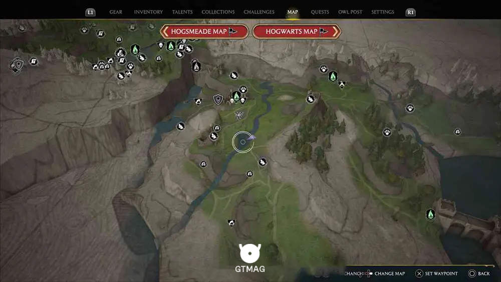 POIDSEAR COAST - موقعیت تمام بالون ها در هاگوارتز لگسی - Hogwarts Legacy