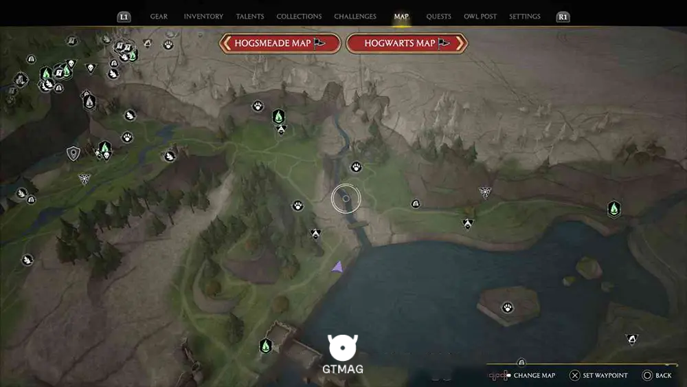 POIDSEAR COAST - موقعیت تمام بالون ها در هاگوارتز لگسی - Hogwarts Legacy