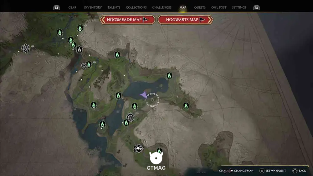 MARUNWEEM LAKE - موقعیت تمام بالون ها در هاگوارتز لگسی - Hogwarts Legacy