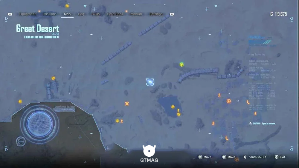 SENTINEL 55&rsquo;S DECISION MEMORY STICK - مکان کالکتیبل های Great Desert در استلار بلید - Stellar Blade