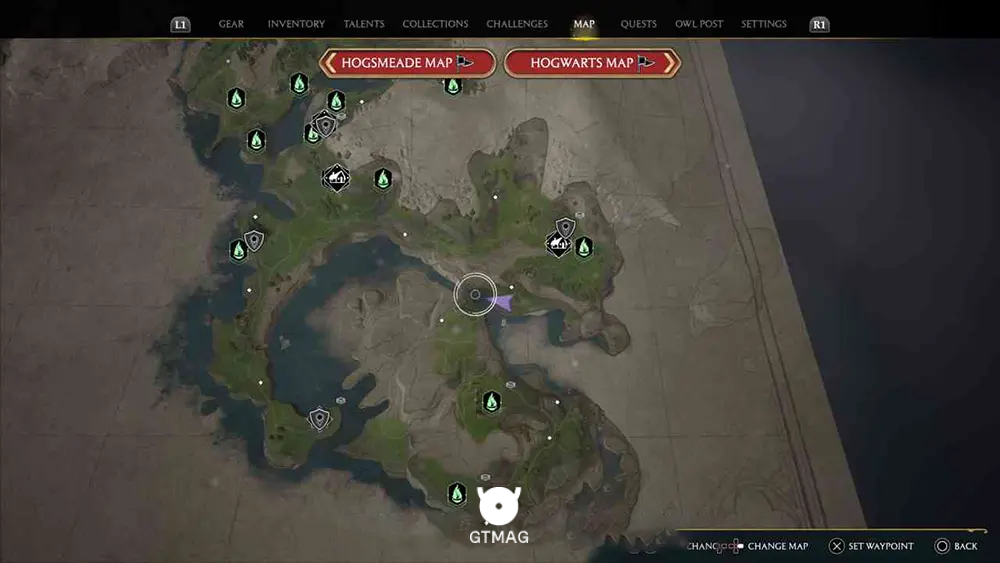 CRAGCROFTSHIRE - موقعیت تمام بالون ها در هاگوارتز لگسی - Hogwarts Legacy