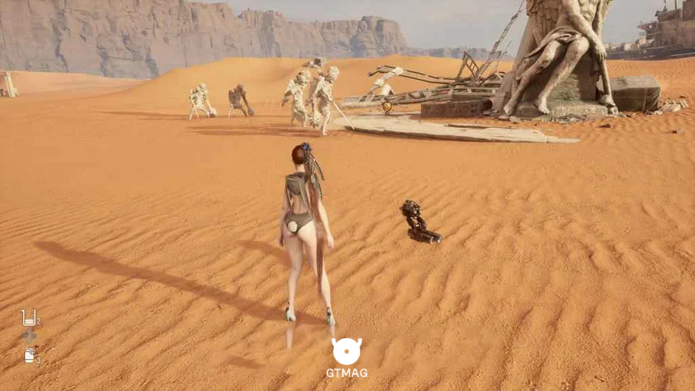 DRONE UPGRADE MODULE .2 - مکان کالکتیبل های Great Desert در استلار بلید - Stellar Blade