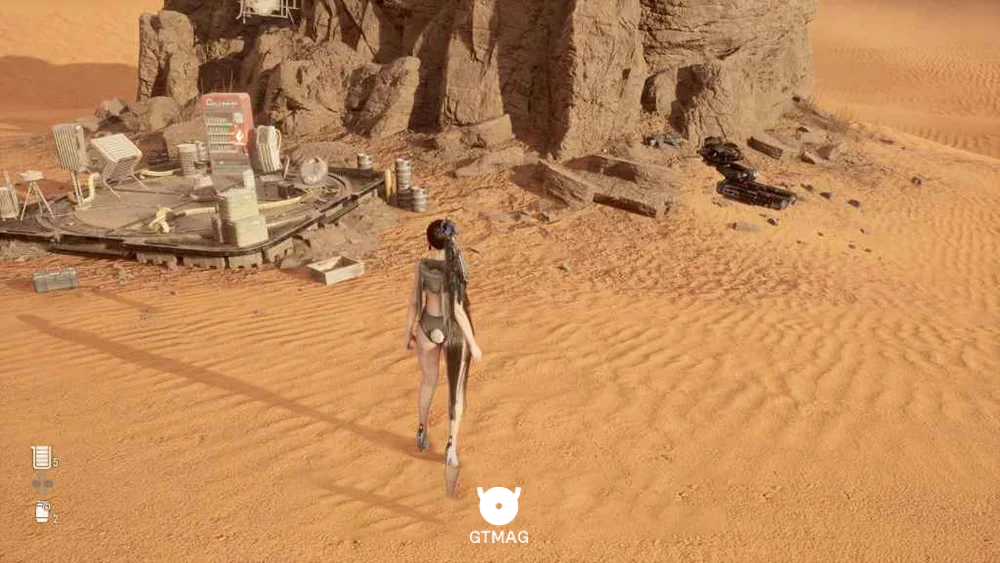 CAMP .19 / CITIZEN 779&rsquo;S CONSOLATION MEMORY STICK - مکان کالکتیبل های Great Desert در استلار بلید - Stellar Blade