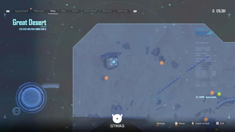BEHEMOTH / DAMAGED WEAPON CORE UPGRADE MATERIAL .3 - مکان کالکتیبل های Great Desert در استلار بلید - Stellar Blade