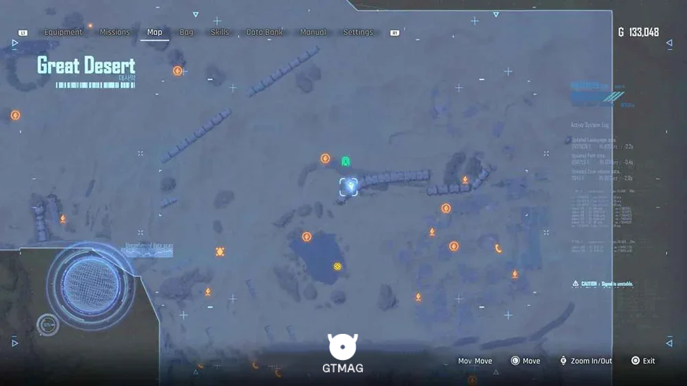 DRONE UPGRADE MODULE .3 - مکان کالکتیبل های Great Desert در استلار بلید - Stellar Blade