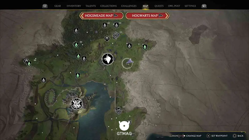 HOGSMEADE VALLEY - تمام موقعیتهای Landing Platform در هاگوارتز لگسی - Hogwarts Legacy