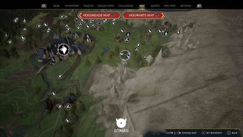 HOGSMEADE VALLEY - تمام موقعیتهای Landing Platform در هاگوارتز لگسی - Hogwarts Legacy