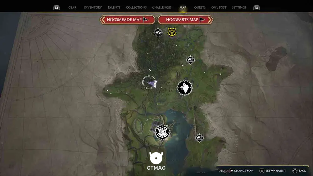 NORTH HOGWARTS REGION - تمام موقعیتهای Landing Platform در هاگوارتز لگسی - Hogwarts Legacy