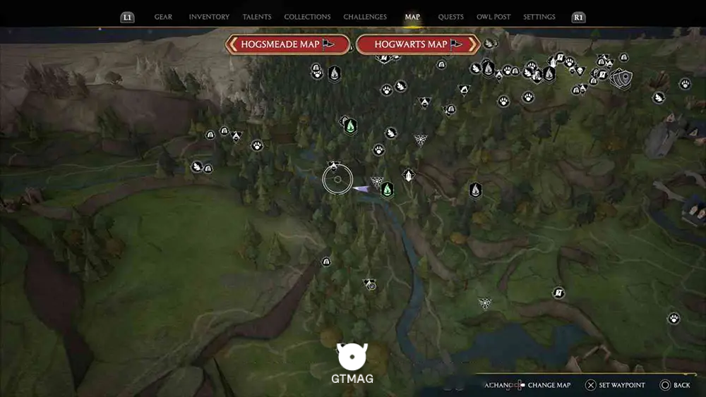 NORTH HOGWARTS REGION - تمام موقعیتهای Landing Platform در هاگوارتز لگسی - Hogwarts Legacy