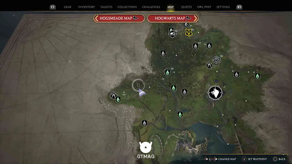 NORTH HOGWARTS REGION - تمام موقعیتهای Landing Platform در هاگوارتز لگسی - Hogwarts Legacy