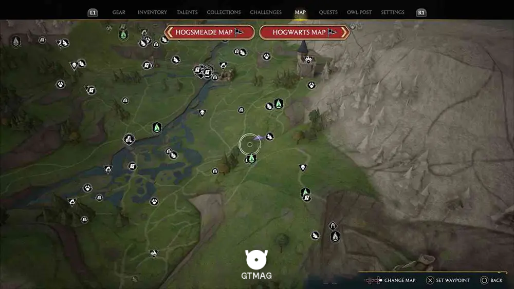 HOGWARTS VALLEY - تمام موقعیتهای Landing Platform در هاگوارتز لگسی - Hogwarts Legacy