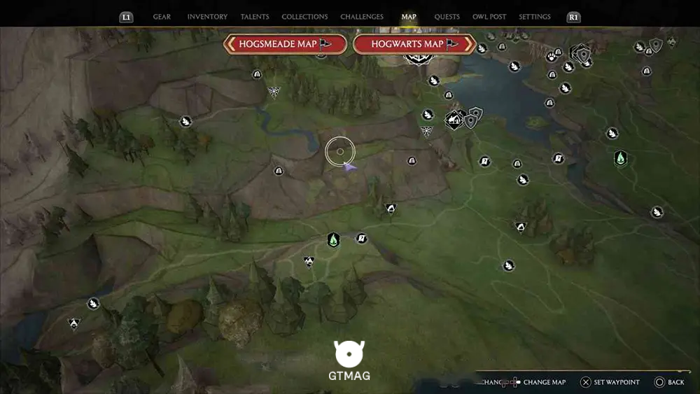 HOGWARTS VALLEY - تمام موقعیتهای Landing Platform در هاگوارتز لگسی - Hogwarts Legacy