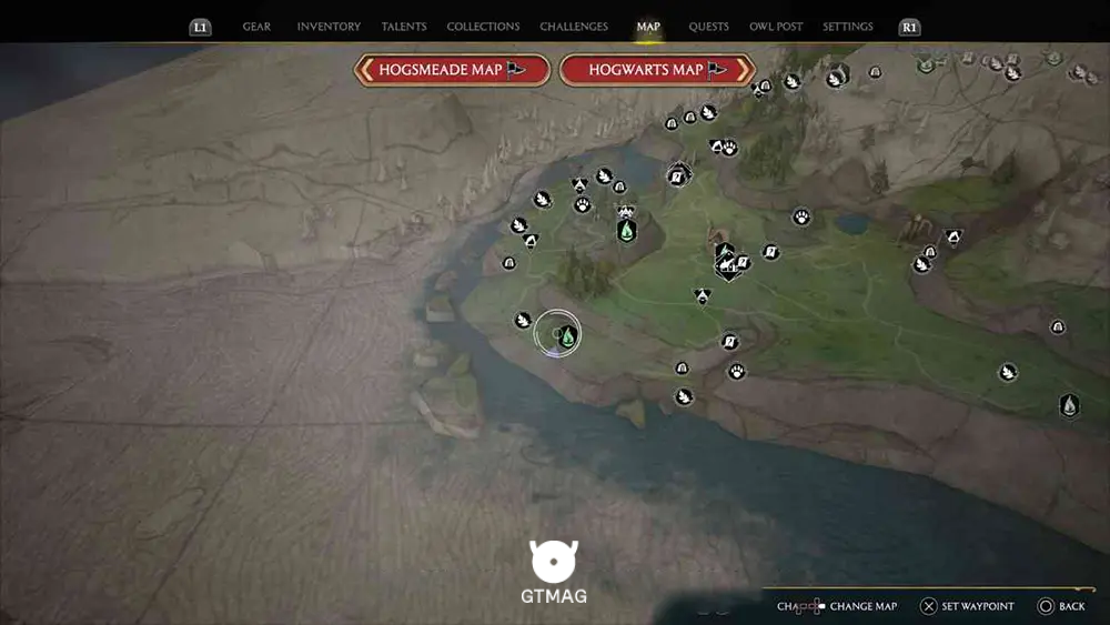 FELDCROFT REGION - تمام موقعیتهای Landing Platform در هاگوارتز لگسی - Hogwarts Legacy