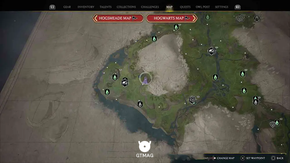 FELDCROFT REGION - تمام موقعیتهای Landing Platform در هاگوارتز لگسی - Hogwarts Legacy