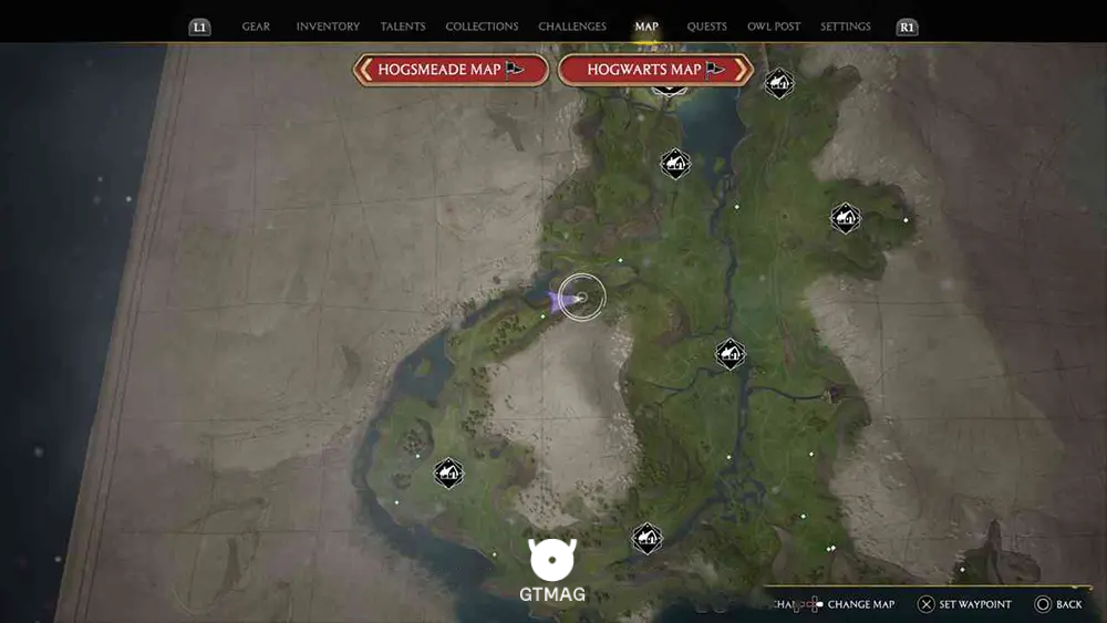 FELDCROFT REGION - تمام موقعیتهای Landing Platform در هاگوارتز لگسی - Hogwarts Legacy
