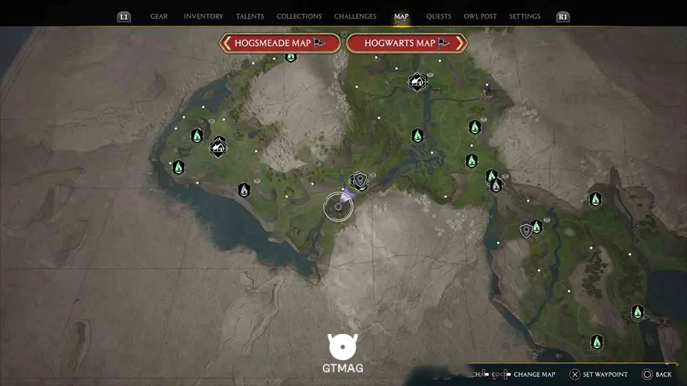 FELDCROFT REGION - تمام موقعیتهای Landing Platform در هاگوارتز لگسی - Hogwarts Legacy