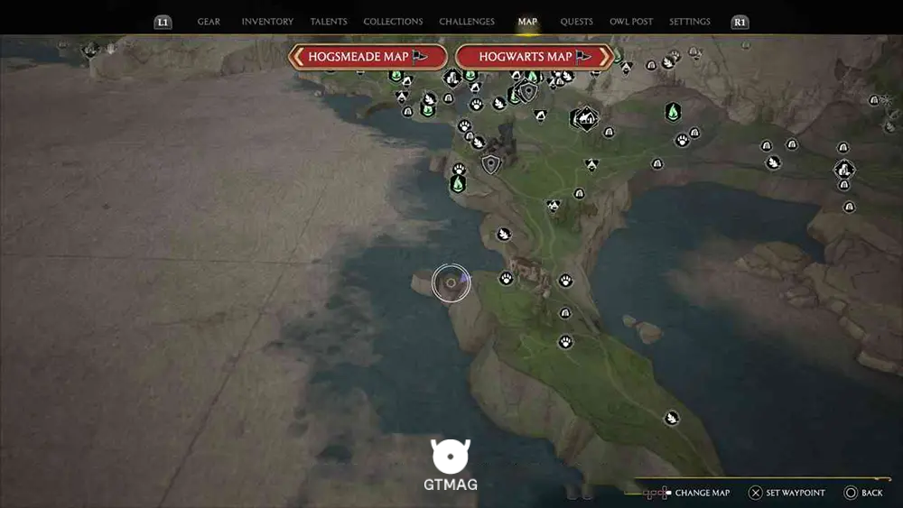 MANOR CAPE - تمام موقعیتهای Landing Platform در هاگوارتز لگسی - Hogwarts Legacy