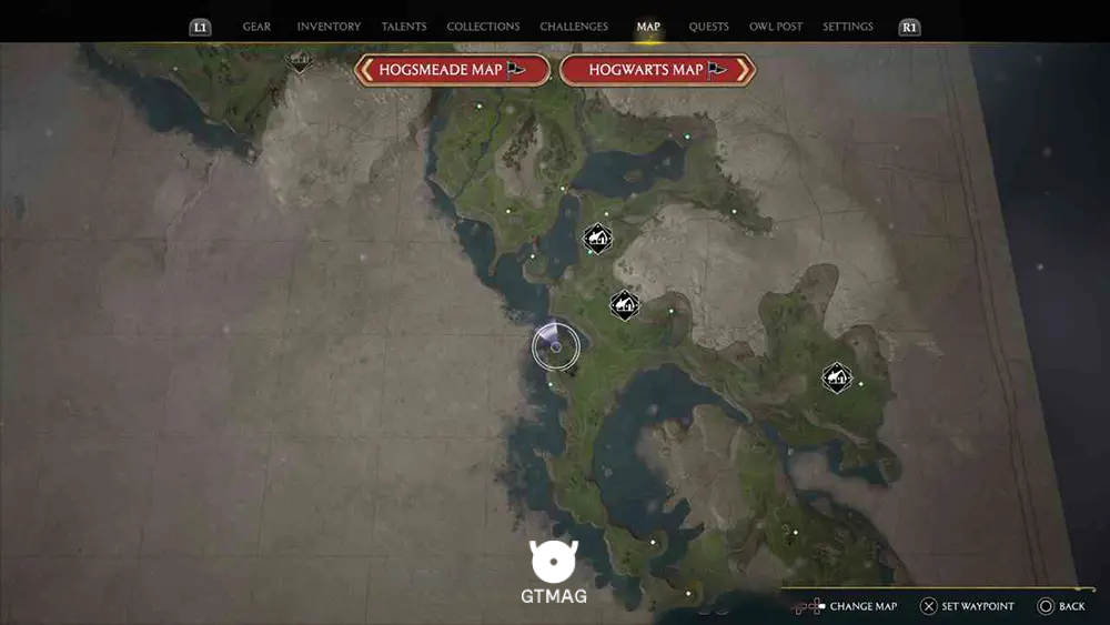 MANOR CAPE - تمام موقعیتهای Landing Platform در هاگوارتز لگسی - Hogwarts Legacy